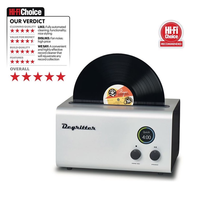 Degritter Ultrasonic Record Cleaner For Sale - Degritter Test